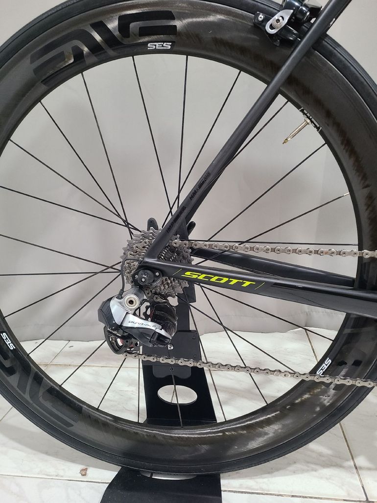Used Scott Addict RC Pro 2018 2018 Road & Gravel, Black — image 4 of 11