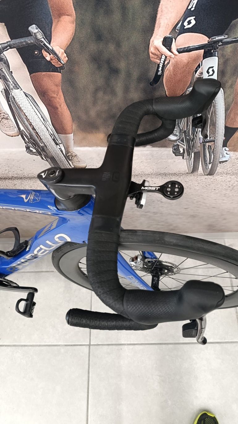 Gebrauchtes Pinarello dogma f Custom SRAM Red eTap AXS 2024 Road & Gravel, Blau — Bild 5 von 6
