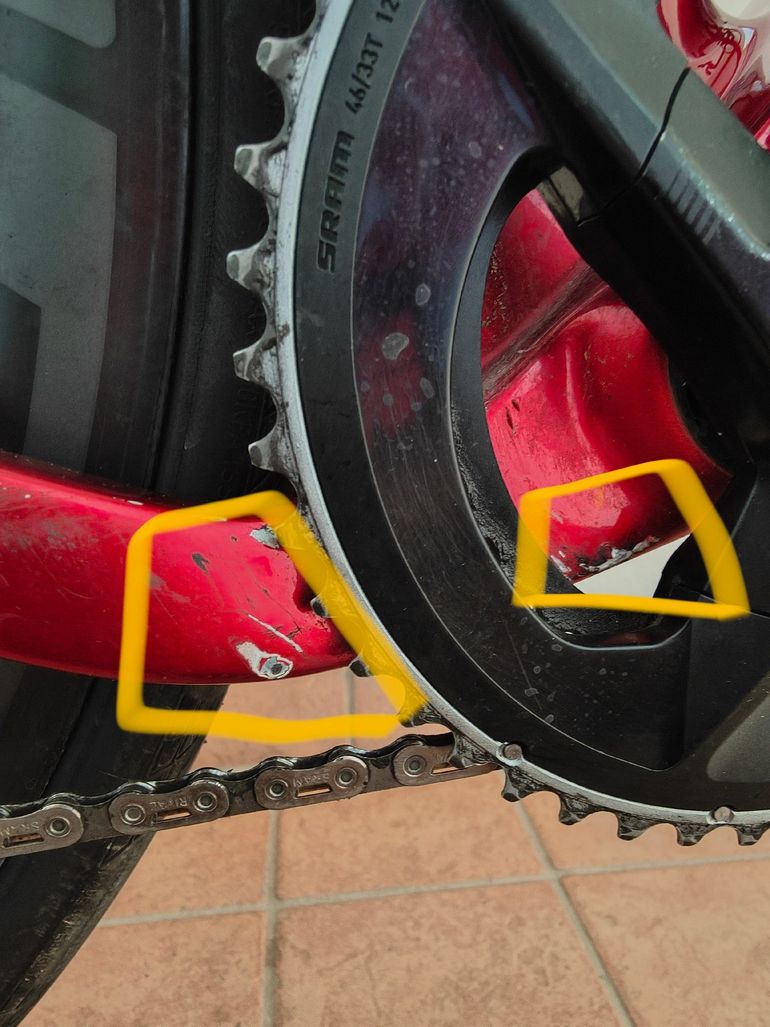 3T SRAM Rival eTap AXS 2024 Road & Gravel usato, Rosso — immagine 4 di 9