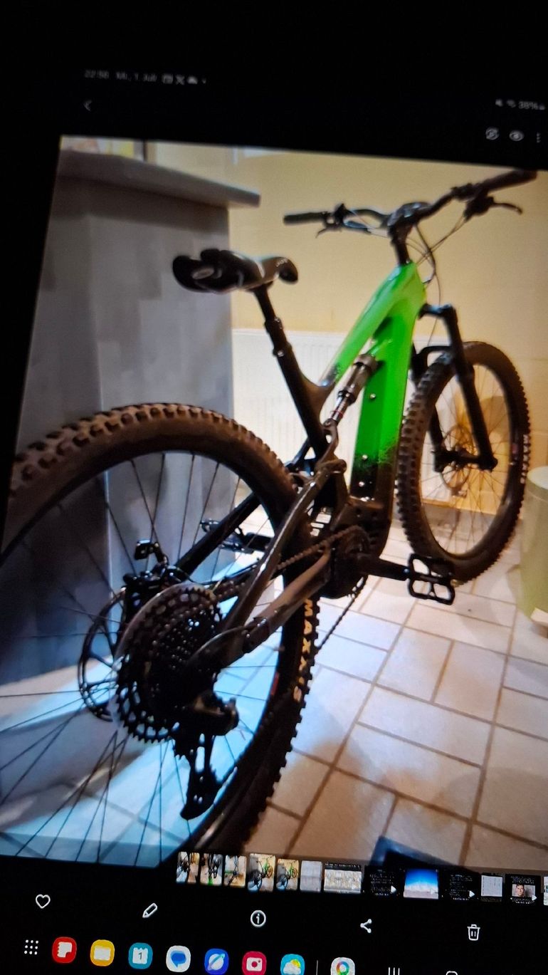Used Cannondale Moterra Neo Carbon 3+ 2021 2021 Mountainbike, Green, 29 — image 1 of 4