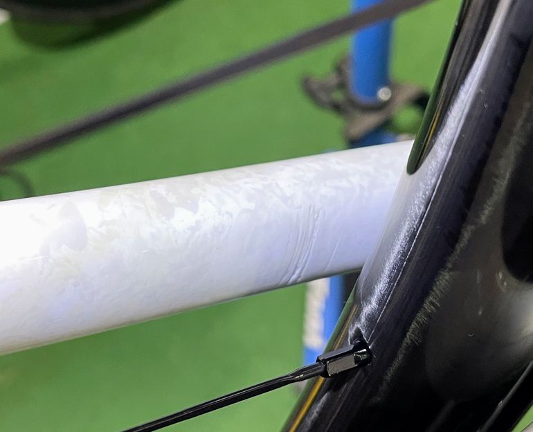 Specialized TARMAC SL8 S-WORKS Frameset 2023 Road & Gravel de segunda mano, Blanco — imagen 5 de 21