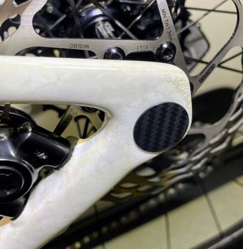 Specialized TARMAC SL8 S-WORKS Frameset 2023 Road & Gravel de segunda mano, Blanco — imagen 6 de 21