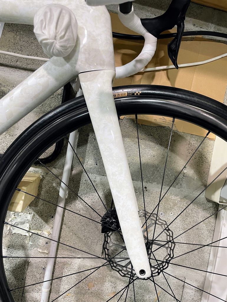 Specialized TARMAC SL8 S-WORKS Frameset 2023 Road & Gravel de segunda mano, Blanco — imagen 9 de 21