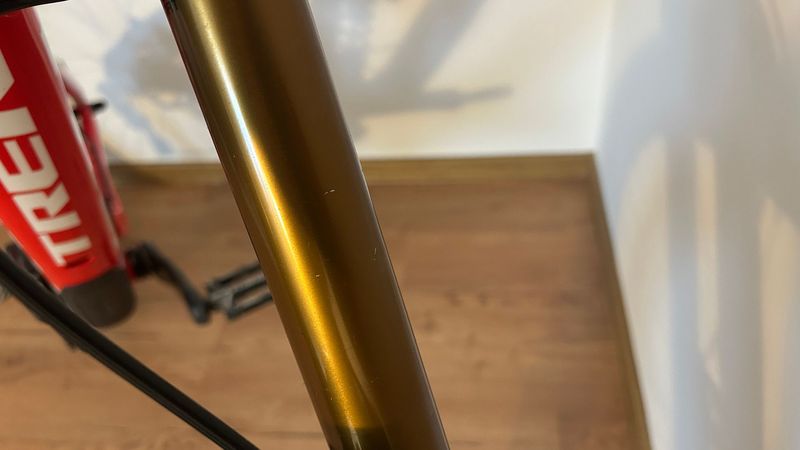 Trek Session 27, 5 Carbon 2021 Mountainbike usato, Rosso — immagine 7 di 7