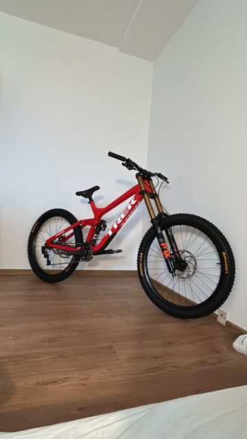 Trek Session 27, 5 Carbon 2021 Mountainbike usato, Rosso — immagine 6 di 7