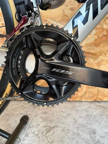 Used Merida REACTO 6000 Di2 2024 2024 Road & Gravel, Light Gray — image 2 of 3