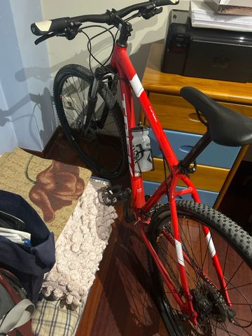 Gebrauchtes Trek Marlin Shimano Alivio 2015 Road & Gravel, Rot — Bild 5 von 5