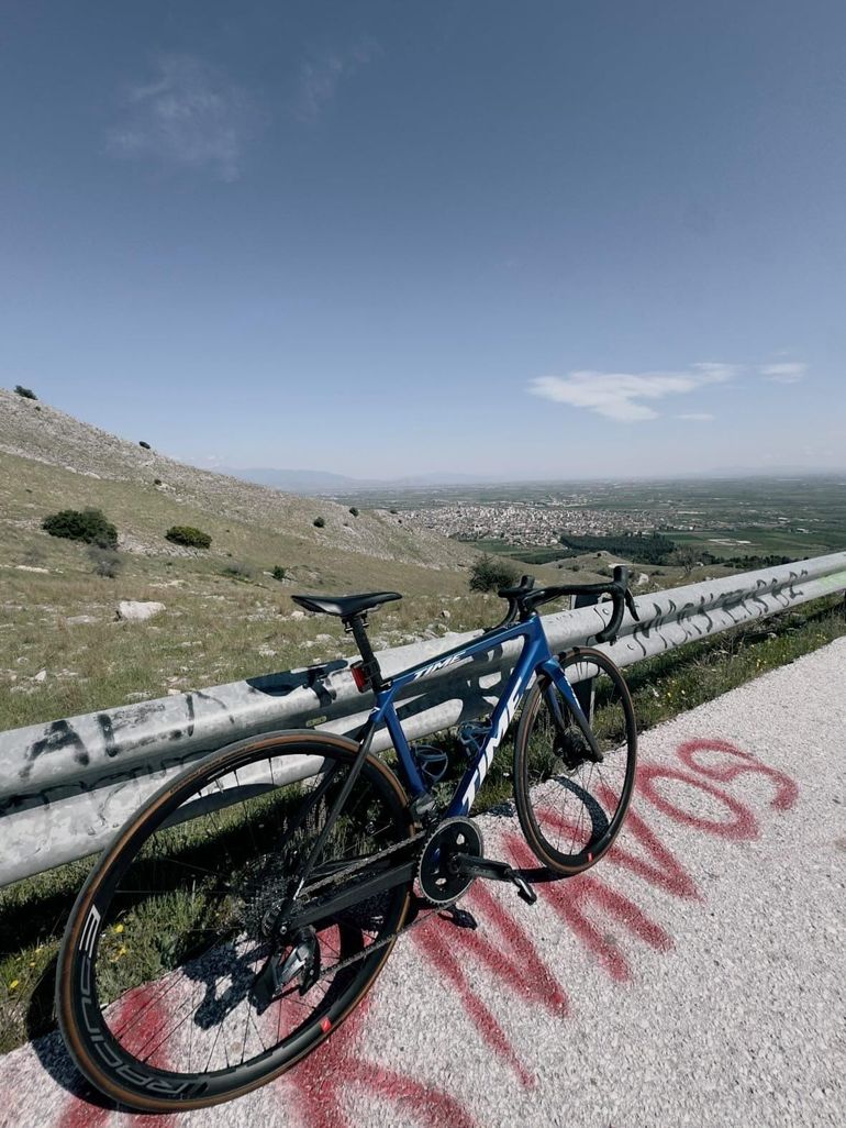 Time Custom SRAM Red eTap AXS 2024 Road & Gravel de segunda mano, Azul — imagen 2 de 6