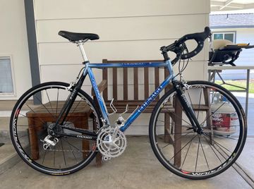 Gebrauchtes Colnago Campagnolo Record 2003 Road & Gravel, Blau — Bild 4 von 11