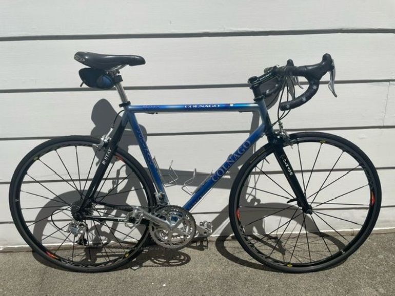 Used Colnago Campagnolo Record 2003 Road & Gravel, Blue — image 3 of 11