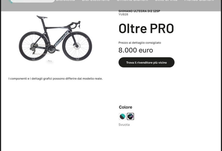 Used Bianchi Oltre PRO 2026 2026 Road & Gravel, Black — image 17 of 17