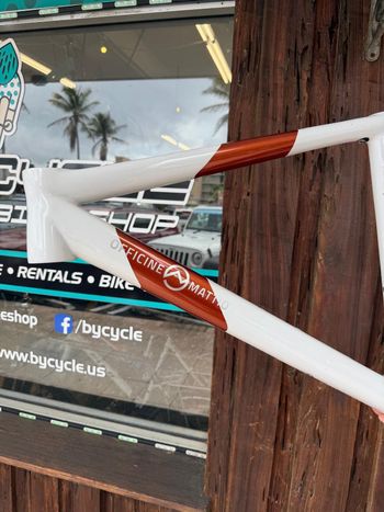 Used Officine Mattio Lemma Frameset 2025 Road & Gravel, White — image 9 of 11