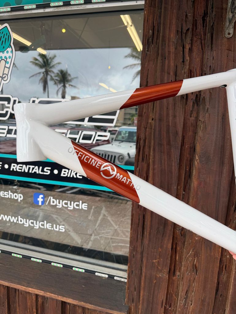Used Officine Mattio Lemma Frameset 2025 Road & Gravel, White — image 7 of 11