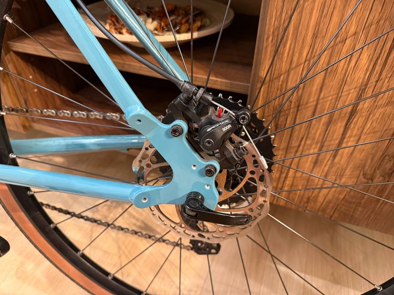 Used TRIBAN Women's Gravel Bike GRVL 120 2025 2025 Road & Gravel, Blue — image 2 of 3