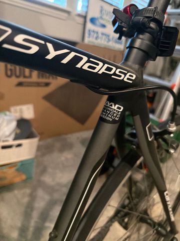 Used Cannondale Synapse CAAD L 2015 2015 Road & Gravel, Black — image 6 of 6