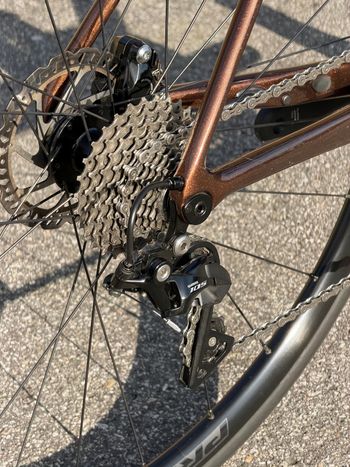 Used Giant TCR Advanced Disc 2 Pro Compact 2024 2024 Road & Gravel, Orange — image 4 of 14