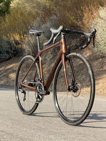 Used Giant TCR Advanced Disc 2 Pro Compact 2024 2024 Road & Gravel, Orange — image 2 of 14