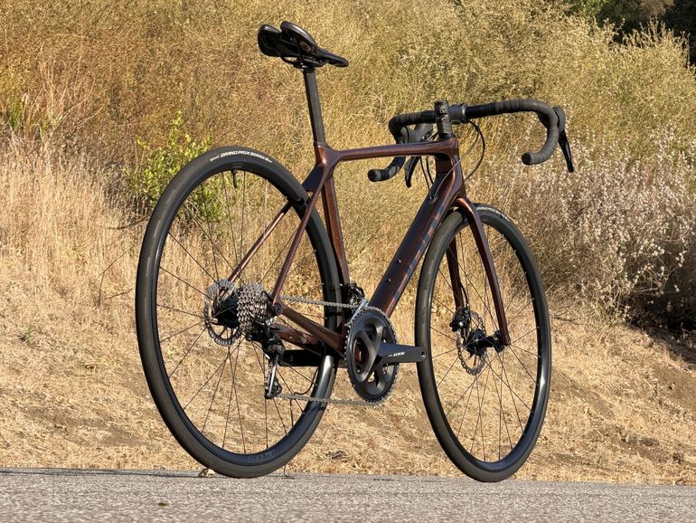 Used Giant TCR Advanced Disc 2 Pro Compact 2024 2024 Road & Gravel, Orange — image 6 of 14