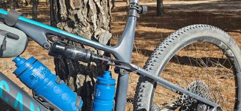 Used Canyon Lux Trail CF 8 2022 2022 Mountainbike, Light Gray, 29 — image 5 of 6