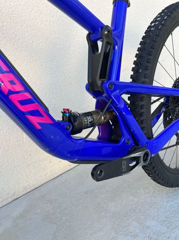 Gebrauchtes Santa Cruz Tallboy X01 AXS RSV / Carbon CC 2024 2024 Mountainbike, Blau, 29 — Bild 10 von 11