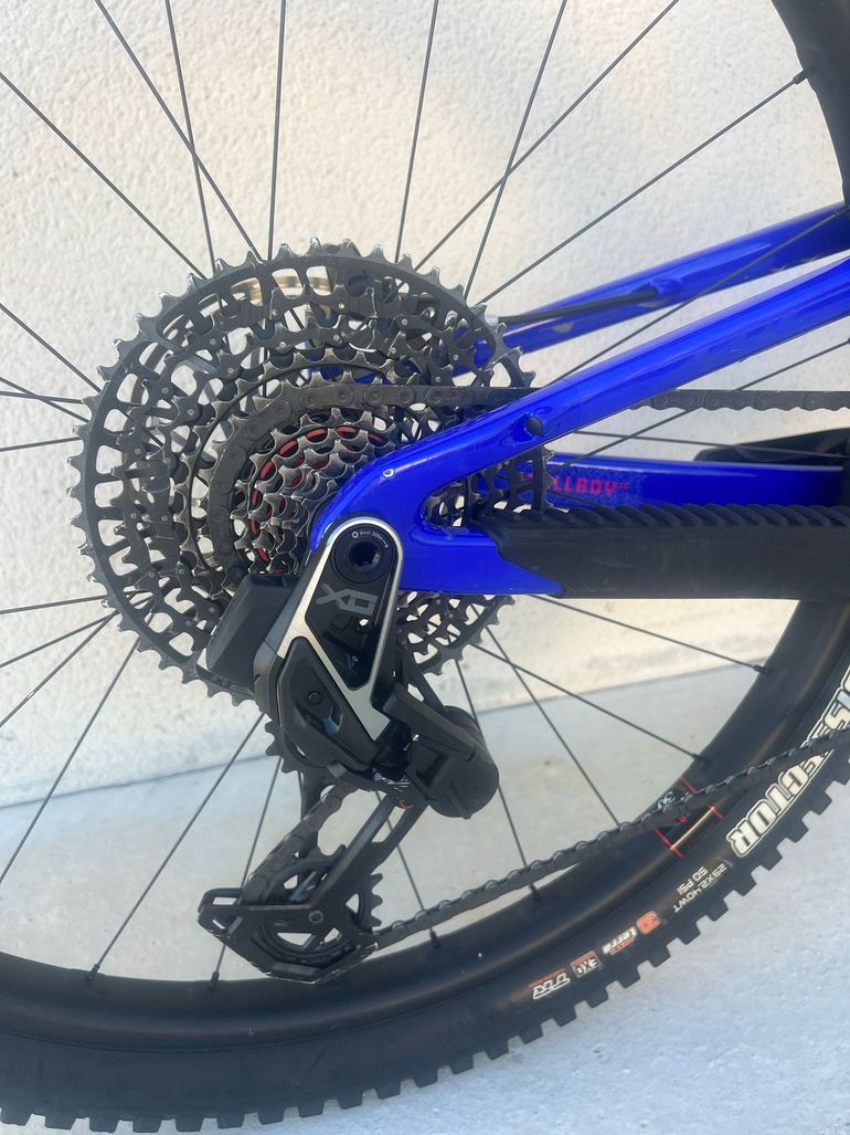 Gebrauchtes Santa Cruz Tallboy X01 AXS RSV / Carbon CC 2024 2024 Mountainbike, Blau, 29 — Bild 3 von 11