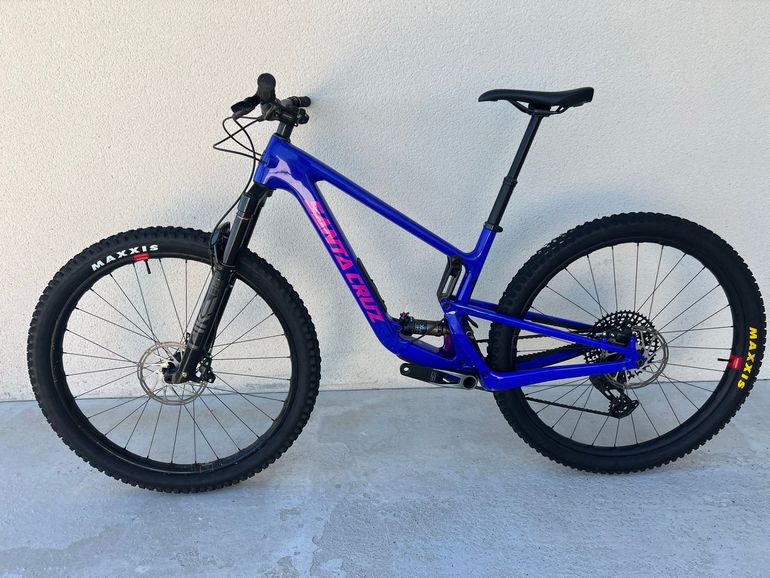 Gebrauchtes Santa Cruz Tallboy X01 AXS RSV / Carbon CC 2024 2024 Mountainbike, Blau, 29 — Bild 7 von 11