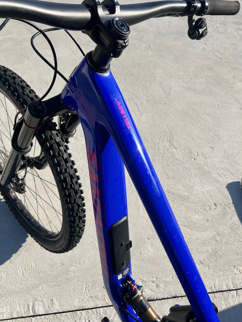 Gebrauchtes Santa Cruz Tallboy X01 AXS RSV / Carbon CC 2024 2024 Mountainbike, Blau, 29 — Bild 11 von 11