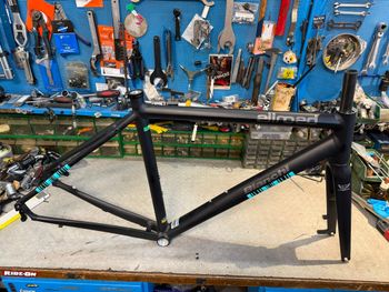 Used Bianchi ALLROAD. DISC. QUICK RELEASE. Frameset 2020 Road & Gravel, Black — image 7 of 19