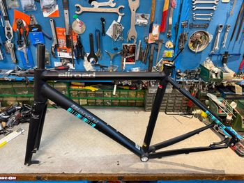 Used Bianchi ALLROAD. DISC. QUICK RELEASE. Frameset 2020 Road & Gravel, Black — image 11 of 19