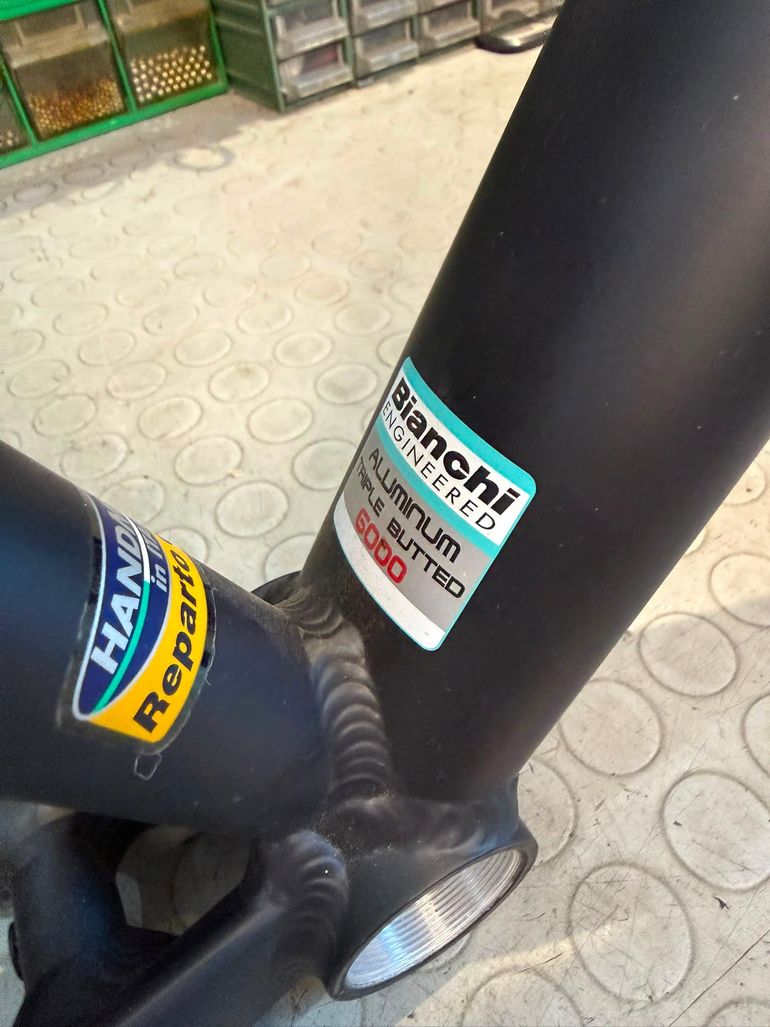 Used Bianchi ALLROAD. DISC. QUICK RELEASE. Frameset 2020 Road & Gravel, Black — image 16 of 19