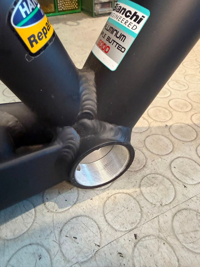 Used Bianchi ALLROAD. DISC. QUICK RELEASE. Frameset 2020 Road & Gravel, Black — image 17 of 19