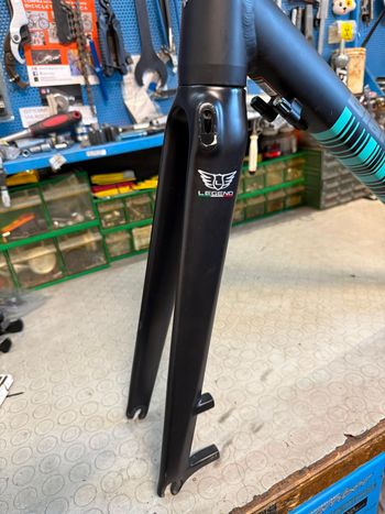 Used Bianchi ALLROAD. DISC. QUICK RELEASE. Frameset 2020 Road & Gravel, Black — image 13 of 19