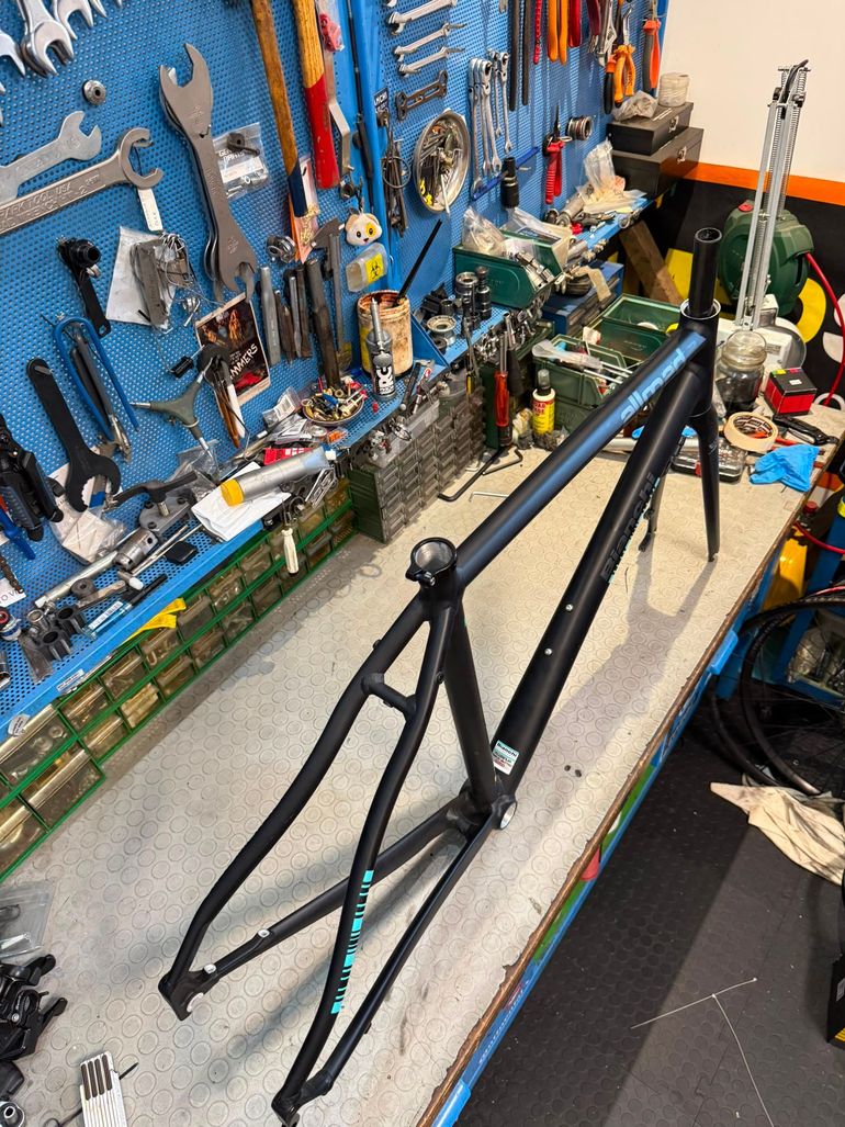 Used Bianchi ALLROAD. DISC. QUICK RELEASE. Frameset 2020 Road & Gravel, Black — image 5 of 19