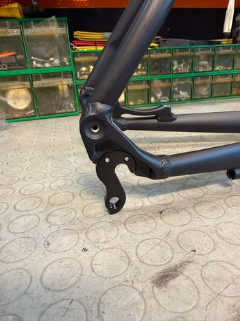 Used Bianchi ALLROAD. DISC. QUICK RELEASE. Frameset 2020 Road & Gravel, Black — image 15 of 19