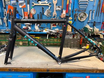 Used Bianchi ALLROAD. DISC. QUICK RELEASE. Frameset 2020 Road & Gravel, Black — image 2 of 19