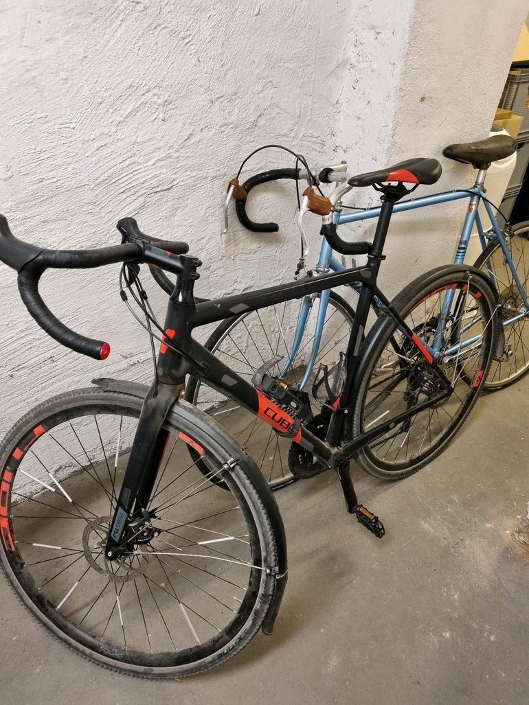 Gebrauchtes Cube Cross Race Gravelbike Cyclocross 2020 Road & Gravel, Schwarz — Bild 2 von 5