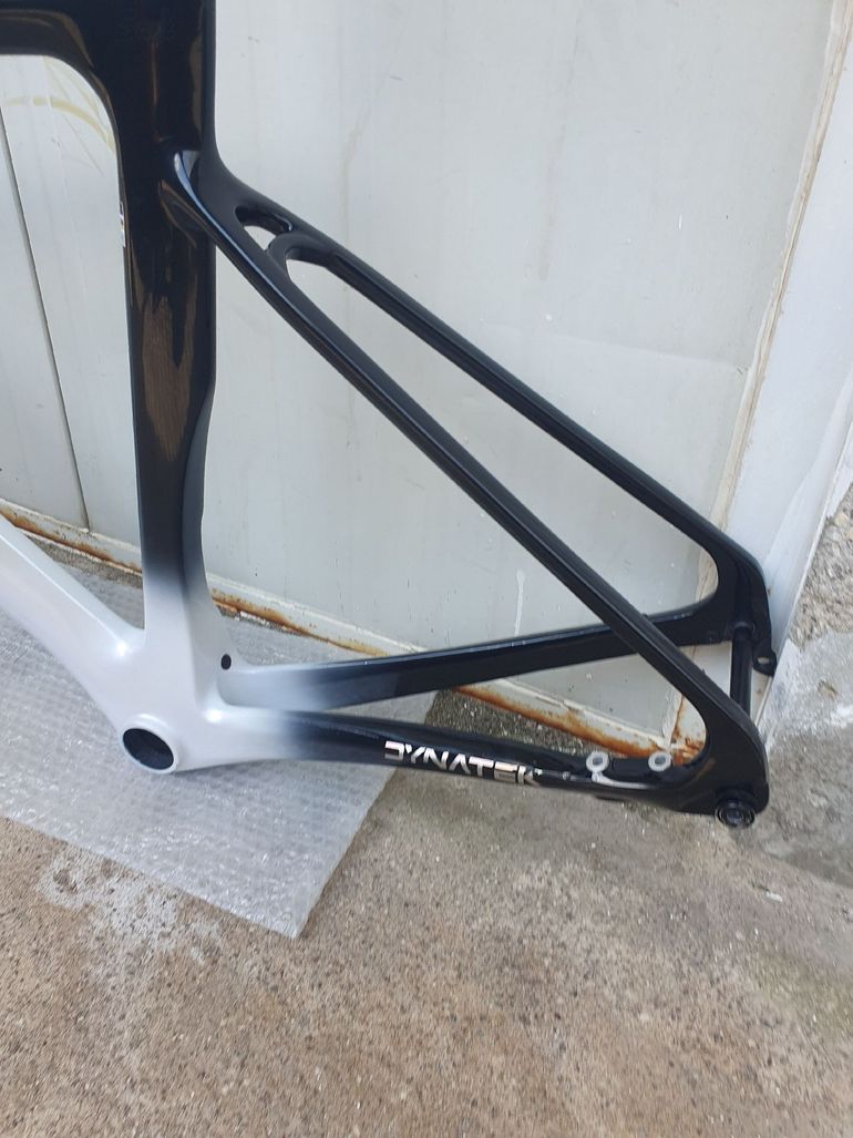 Used Dynatek Custom Frameset 2024 Road & Gravel, White — image 5 of 5