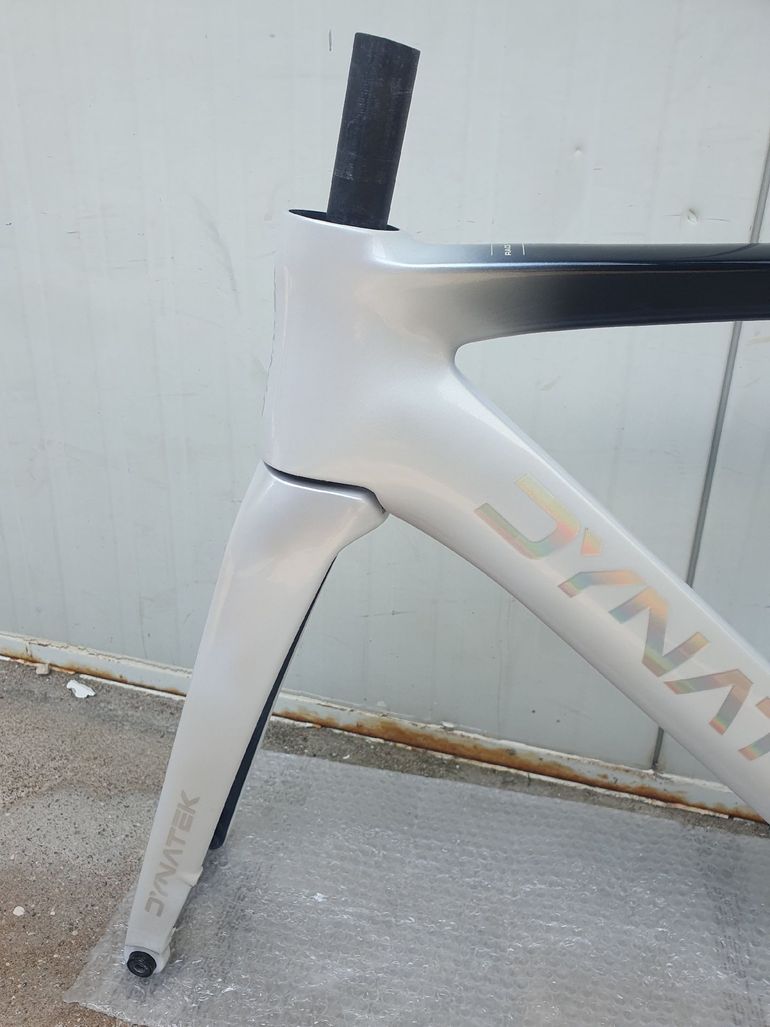 Used Dynatek Custom Frameset 2024 Road & Gravel, White — image 4 of 5