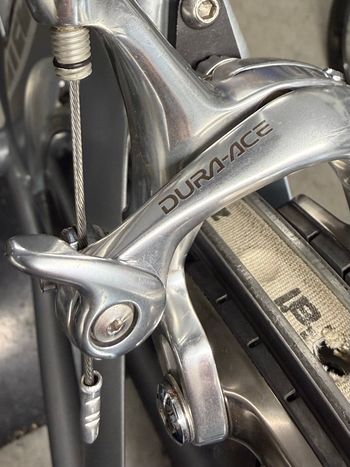 Cervélo Custom Shimano Dura Ace 2001 Road & Gravel usato, Grigio chiaro — immagine 23 di 25