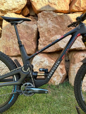 Used Forbidden Dreadnought Sram Eagle Transmission GX 2021 Mountainbike, Black, Mixed — image 8 of 35