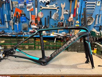 Used Bianchi Infinito CV Disc Q.R. NOS. Frameset 2016 Road & Gravel