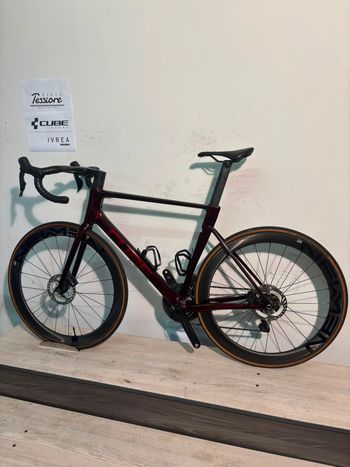 Used CUBE LITENING AIR C:68X RACE 2024 2024 Road & Gravel, Red — image 5 of 14