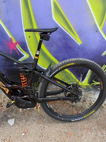 Gebrauchtes Orbea Wild M10 X01 Eagle AXS 2022 Mountainbike, Rot — Bild 6 von 18