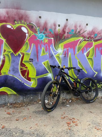 Gebrauchtes Orbea Wild M10 X01 Eagle AXS 2022 Mountainbike, Rot — Bild 8 von 18