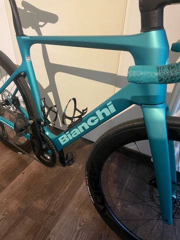 Gebrauchtes Bianchi Infinito 105 2026 2026 Road & Gravel, Blau — Bild 8 von 22