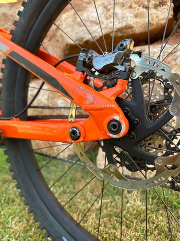 Transition Spire Alloy XT 2023 2023 Mountainbike usato, Arancione — immagine 22 di 33