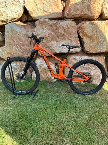 Transition Spire Alloy XT 2023 2023 Mountainbike usato, Arancione — immagine 2 di 33