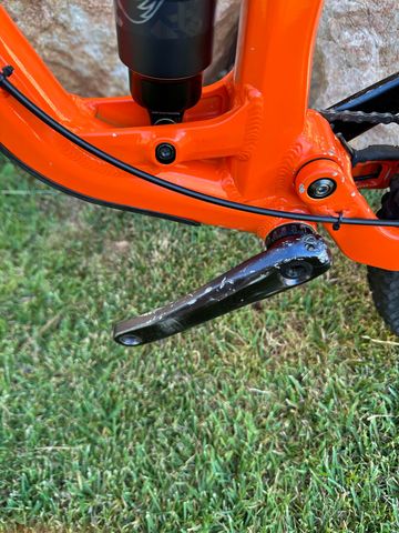 Transition Spire Alloy XT 2023 2023 Mountainbike usato, Arancione — immagine 24 di 33