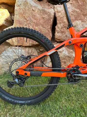 Transition Spire Alloy XT 2023 2023 Mountainbike usato, Arancione — immagine 18 di 33