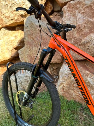 Transition Spire Alloy XT 2023 2023 Mountainbike usato, Arancione — immagine 10 di 33